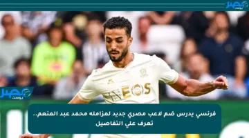 فرنسي يدرس ضم لاعب مصري جديد لمزاملة محمد عبد المنعم.. تعرف على التفاصيل